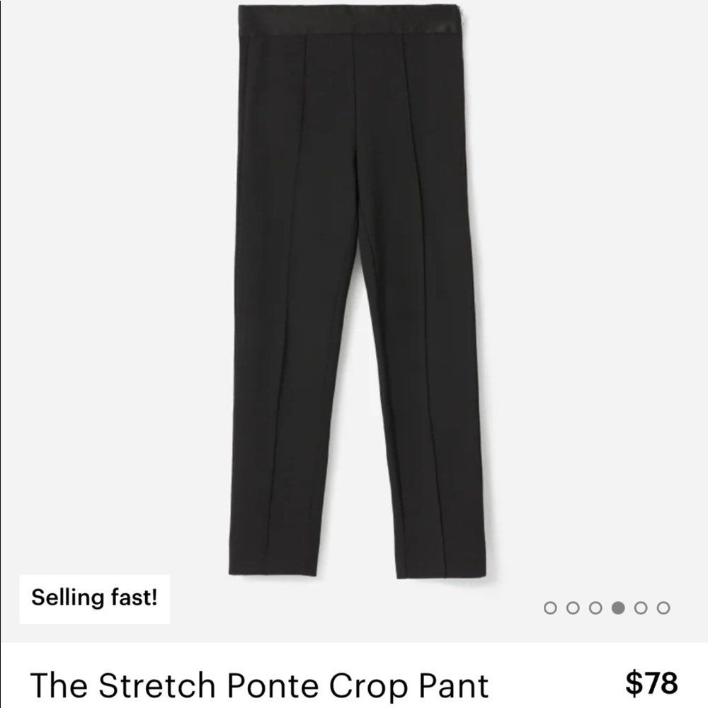 Everlane Stretch Ponte Crop Pants